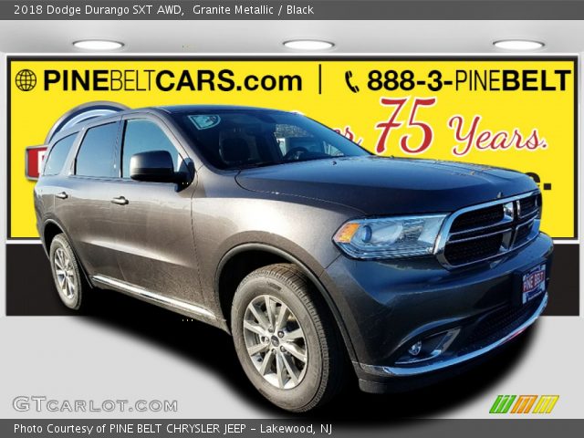 2018 Dodge Durango SXT AWD in Granite Metallic