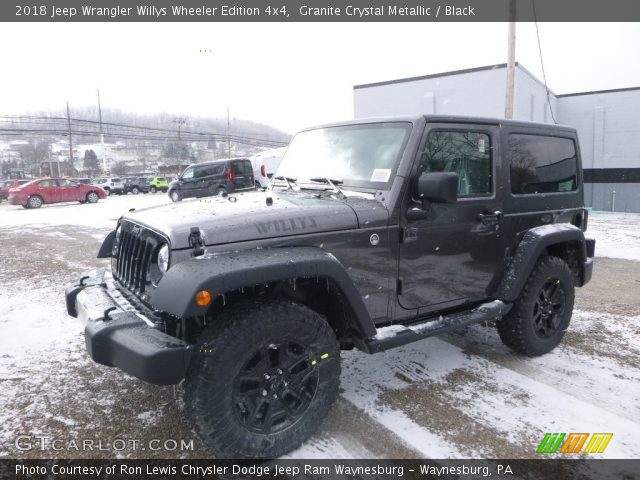 2018 Jeep Wrangler Willys Wheeler Edition 4x4 in Granite Crystal Metallic