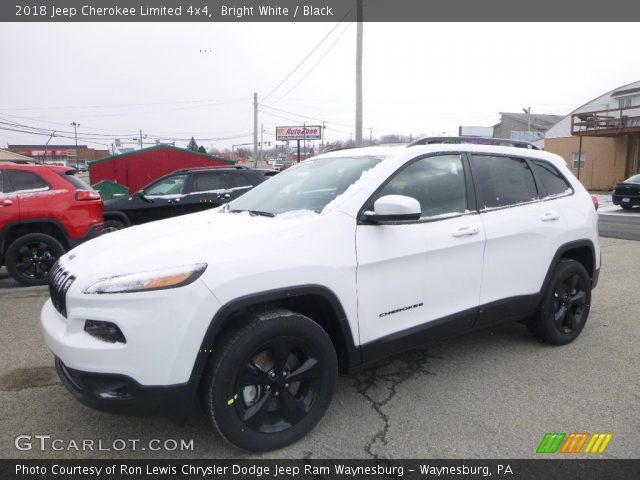 2018 Jeep Cherokee Limited 4x4 in Bright White