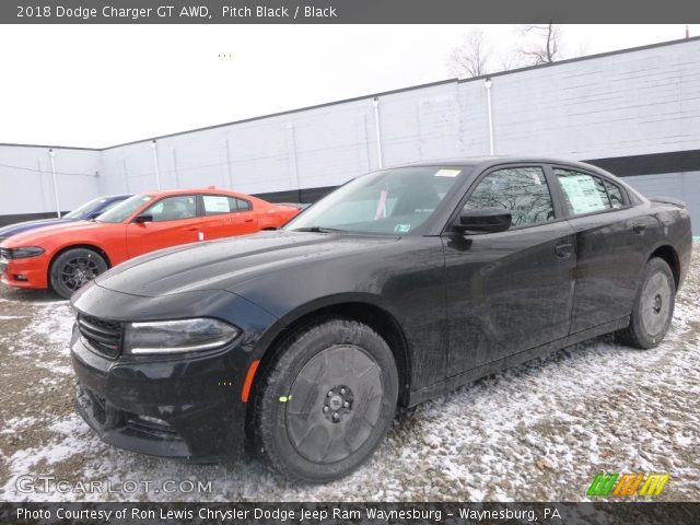 2018 Dodge Charger GT AWD in Pitch Black
