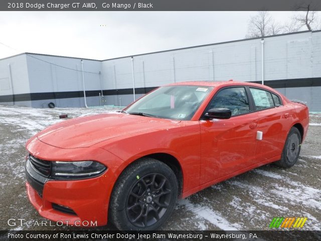 2018 Dodge Charger GT AWD in Go Mango