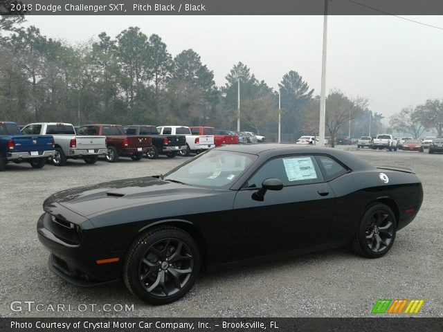 2018 Dodge Challenger SXT in Pitch Black