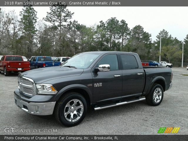 2018 Ram 1500 Laramie Crew Cab in Granite Crystal Metallic
