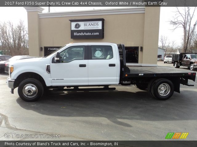 2017 Ford F350 Super Duty XL Crew Cab 4x4 Chassis in Oxford White