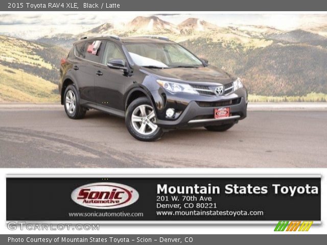 2015 Toyota RAV4 XLE in Black