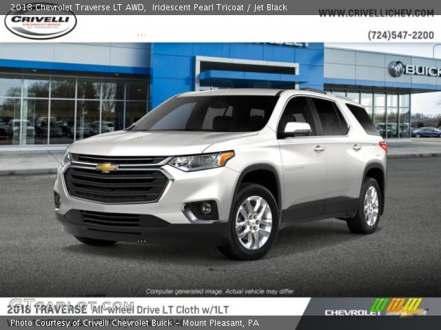 2018 Chevrolet Traverse LT AWD in Iridescent Pearl Tricoat