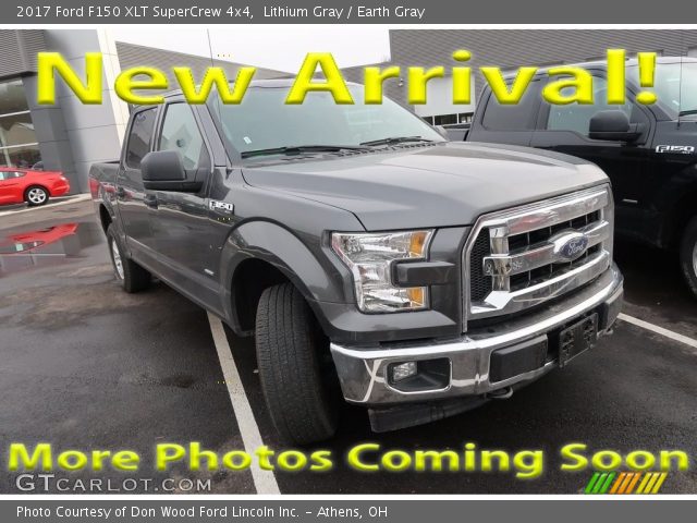 2017 Ford F150 XLT SuperCrew 4x4 in Lithium Gray