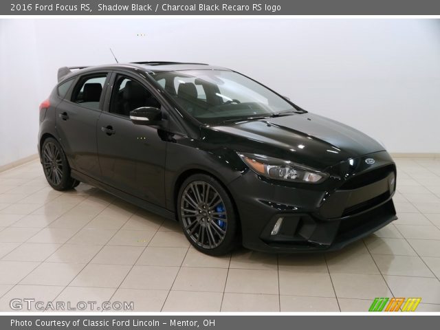 2016 Ford Focus RS in Shadow Black