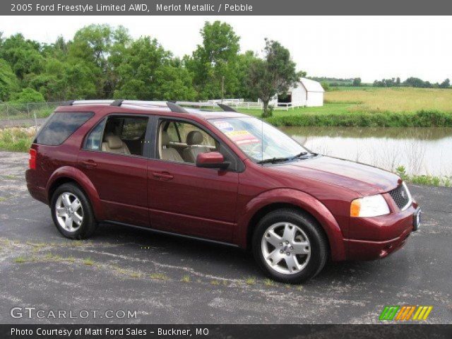 2005 Ford Freestyle Limited AWD in Merlot Metallic