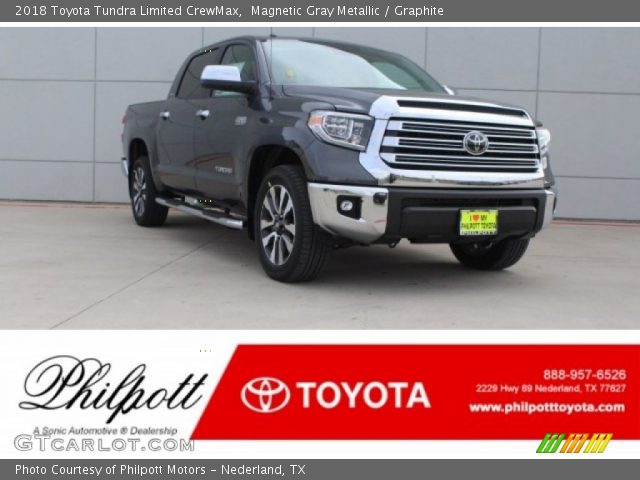 2018 Toyota Tundra Limited CrewMax in Magnetic Gray Metallic