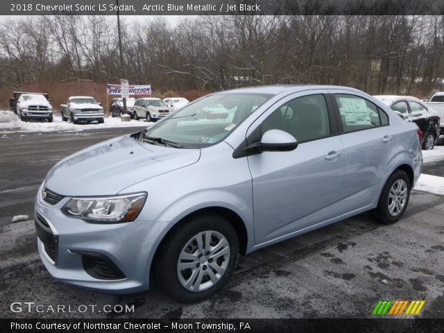 2018 Chevrolet Sonic LS Sedan in Arctic Blue Metallic