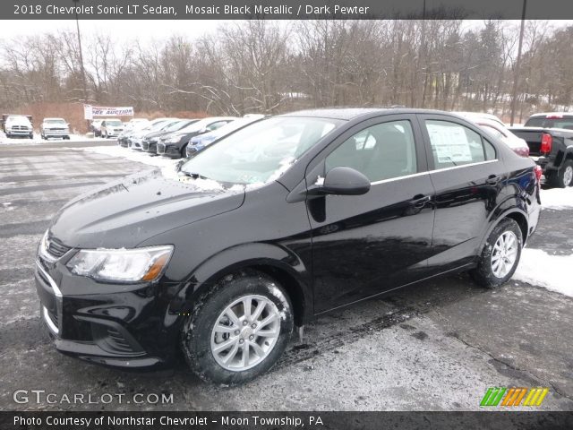 2018 Chevrolet Sonic LT Sedan in Mosaic Black Metallic