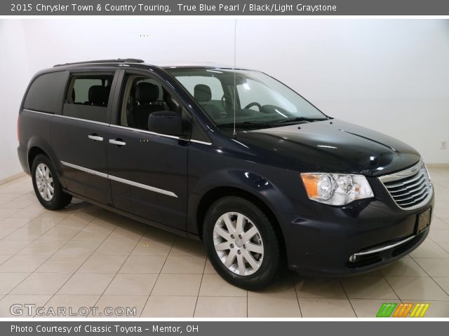 2015 Chrysler Town & Country Touring in True Blue Pearl