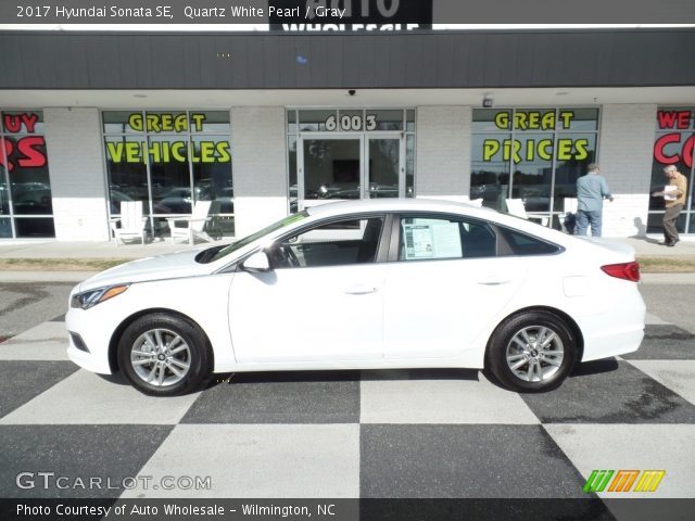 2017 Hyundai Sonata SE in Quartz White Pearl