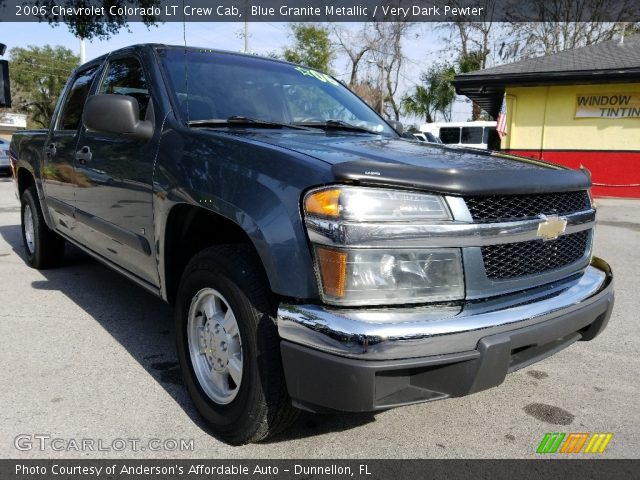 2006 Chevrolet Colorado LT Crew Cab in Blue Granite Metallic