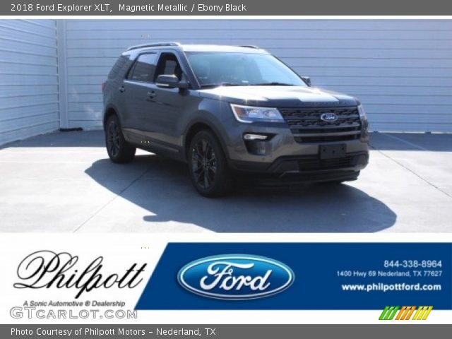 2018 Ford Explorer XLT in Magnetic Metallic