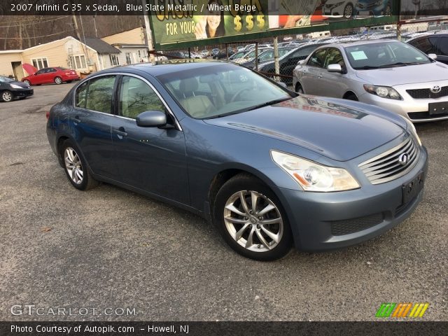 2007 Infiniti G 35 x Sedan in Blue Slate Metallic