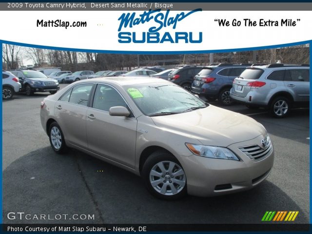 2009 Toyota Camry Hybrid in Desert Sand Metallic