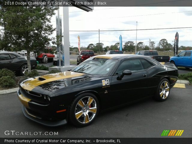 2018 Dodge Challenger R/T Scat Pack in Pitch Black