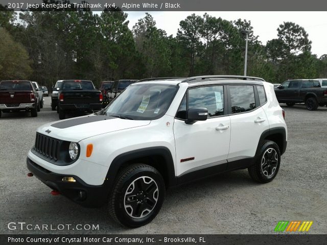 2017 Jeep Renegade Trailhawk 4x4 in Alpine White