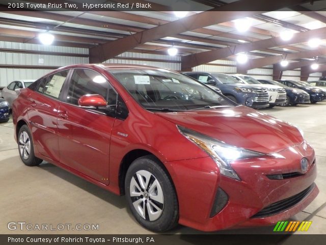 2018 Toyota Prius Two in Hypersonic Red
