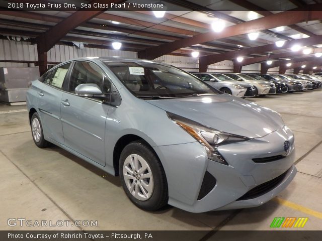 2018 Toyota Prius One in Sea Glass Pearl