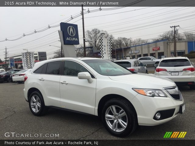 2015 Acura RDX Technology in White Diamond Pearl
