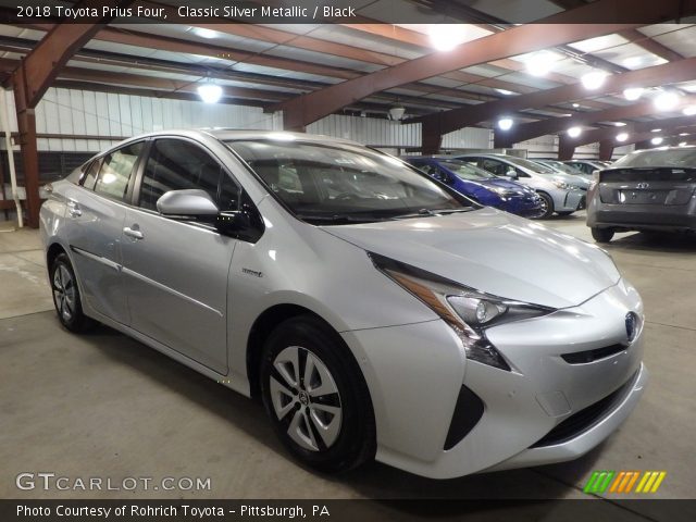 2018 Toyota Prius Four in Classic Silver Metallic