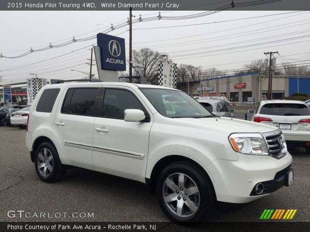 2015 Honda Pilot Touring 4WD in White Diamond Pearl