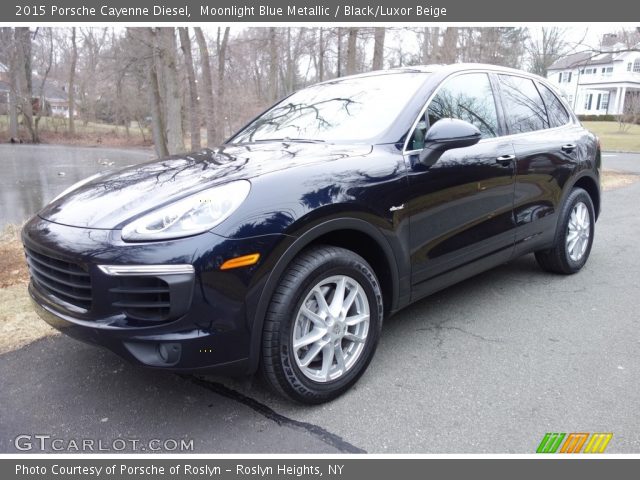 2015 Porsche Cayenne Diesel in Moonlight Blue Metallic