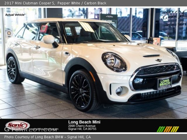 2017 Mini Clubman Cooper S in Pepper White