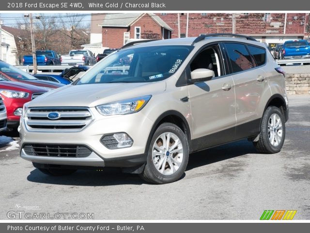 2018 Ford Escape SE 4WD in White Gold