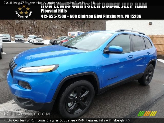 2018 Jeep Cherokee High Altitude 4x4 in Hydro Blue Pearl