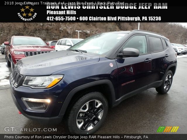 2018 Jeep Compass Trailhawk 4x4 in Jazz Blue Pearl