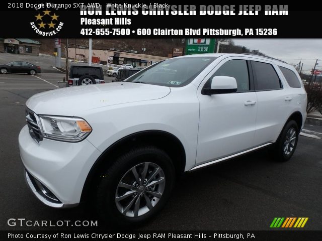 2018 Dodge Durango SXT AWD in White Knuckle