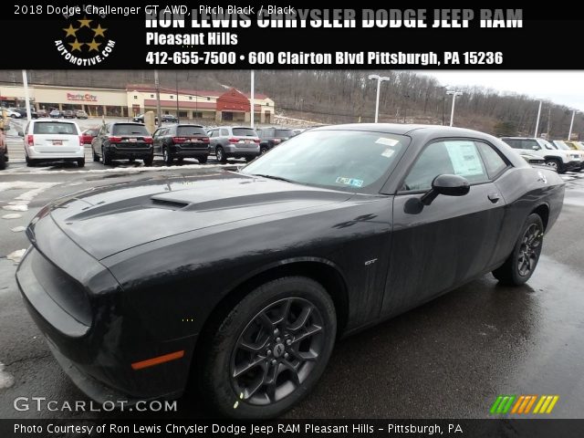 2018 Dodge Challenger GT AWD in Pitch Black