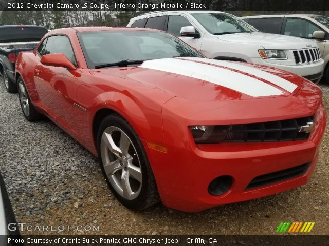 2012 Chevrolet Camaro LS Coupe in Inferno Orange Metallic
