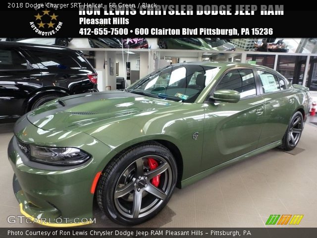 2018 Dodge Charger SRT Hellcat in F8 Green