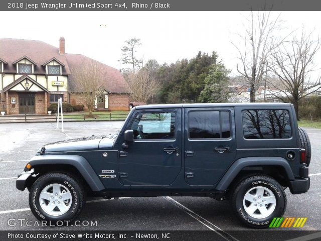 2018 Jeep Wrangler Unlimited Sport 4x4 in Rhino