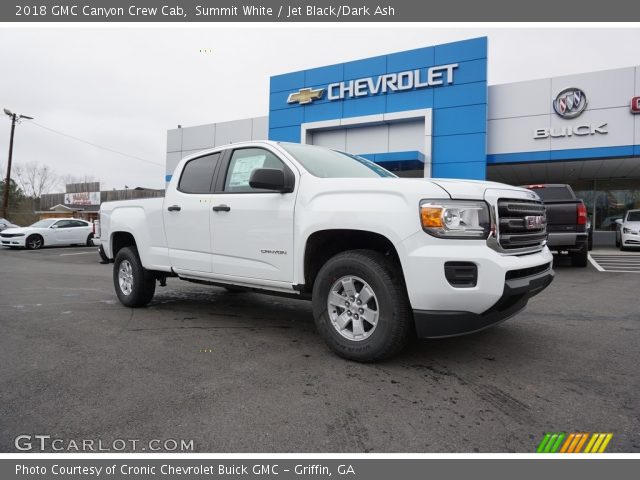 2018 GMC Canyon Crew Cab in Summit White