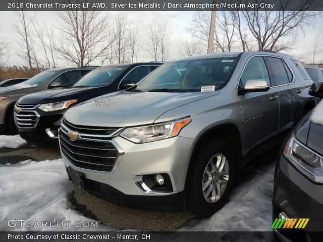 2018 Chevrolet Traverse LT AWD in Silver Ice Metallic