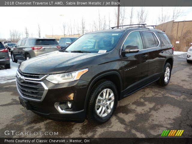 2018 Chevrolet Traverse LT AWD in Sable Brown Metallic