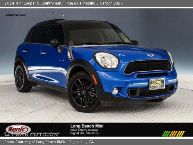 2014 Mini Cooper S Countryman in True Blue Metallic