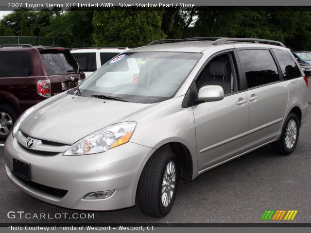 2007 Toyota Sienna XLE Limited AWD in Silver Shadow Pearl