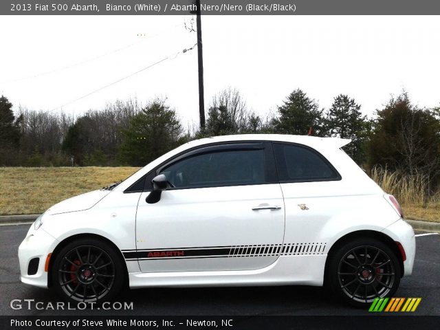 2013 Fiat 500 Abarth in Bianco (White)