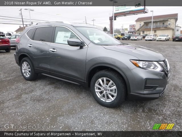 2018 Nissan Rogue SV AWD in Gun Metallic