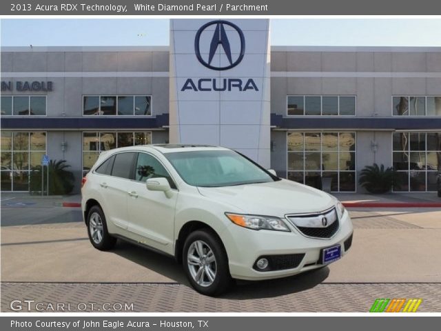 2013 Acura RDX Technology in White Diamond Pearl