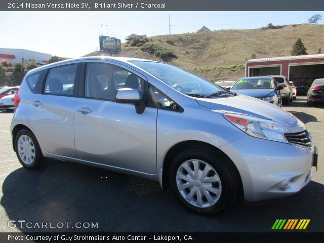 2014 Nissan Versa Note SV in Brilliant Silver