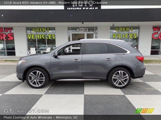 2018 Acura MDX Advance SH-AWD in Modern Steel Metallic