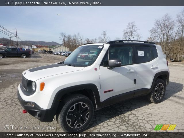 2017 Jeep Renegade Trailhawk 4x4 in Alpine White